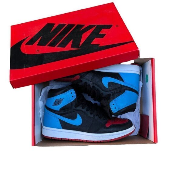 RARE Nike Air Jordan 1 Retro High NC To Chicago Leather Size 6 - Picture 14 of 16